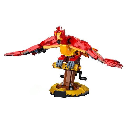Dumbledore Phoenix (76394) Harry Potter Building Blocks Series, 597pcs, Animal Model Set, 2025 Adult Model Set, Festival Gift - Perfect 1:1 Reproduction Compatible with LEGO