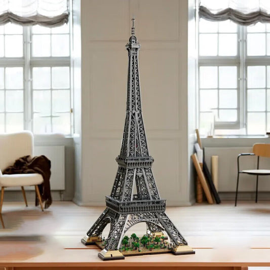 Elfi Tower (10307) Surface Building Blocks Series, 10001pcs, Building Model Kit, 2025 Adult Model Kit, Festival Gift - Perfect 1:1 Reproduction Compatible with LEGO