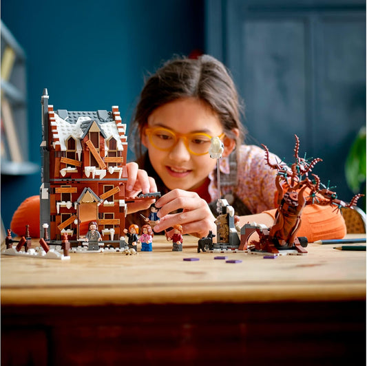 Harry Potter Beats Willows (76407) Harry Potter Building Blocks Series, 777pcs, Simulation Plant Tree Model Kit, 2025 Adult Model Set, Festival Gift - Perfect 1:1 Remake Compatible with LEGO