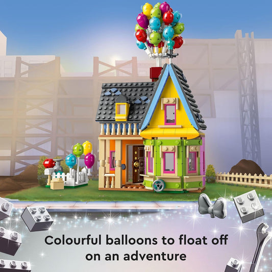 Disney House of Flying Apsaras Balloon House (43217) Disney Building Blocks Series, 598pcs, Castle Model Kit, 2025 Adult Model Set, Festival Gift - Perfect 1:1 Reproduction Compatible with LEGO